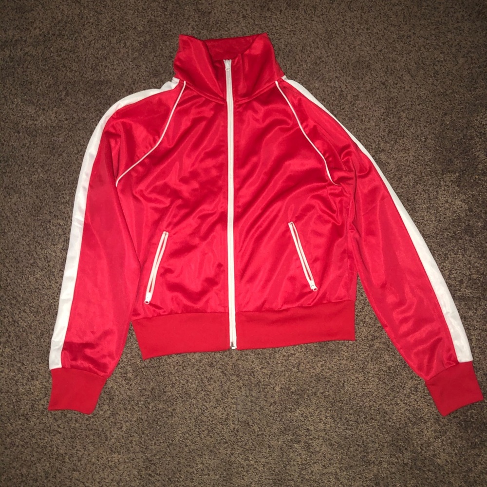 Red Track Jacket - Picture 5 of 7